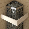 Электрическая печь SAWO CUBOS с пультом (6 кВт, нержавеющая сталь) CUB3-60NB-P